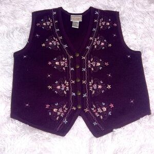 NAPA VALLEY VINTAGE VEST SIZE PETITE